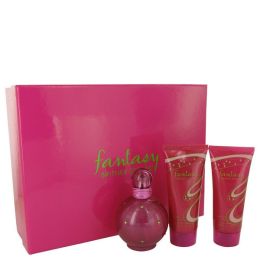 Fantasy Gift Set - 3.3 Oz Eau De Parfum Spray + 3.3 Oz Body Lotion + 3.3 Oz Shower Gel -- For Women