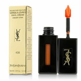 Yves Saint Laurent By Yves Saint Laurent Rouge Pur Couture Vernis A Levres Vinyl Cream Creamy Stain - # 408 Corail Neo-pop --5.5ml/0.18oz For Women