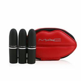 Mac By Make-up Artist Cosmetics Powder Kiss Lipstick Set (3x Lipstick)  --3x3g/0.1oz For Women